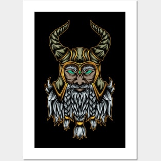 Unique horn viking Posters and Art